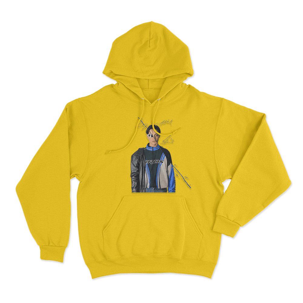 Kyle Alessandro Evig & Alltid Unisex Hoodie Yellow Kyle Alessandro Evig Alltid Unisex Hoodie Yellow