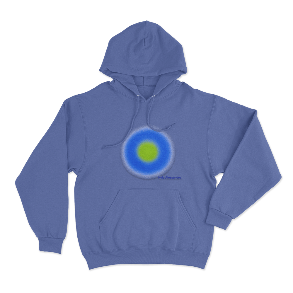 Kyle Alessandro I Unisex Hoodie Blue Kyle Alessandro I Unisex Hoodie Blue