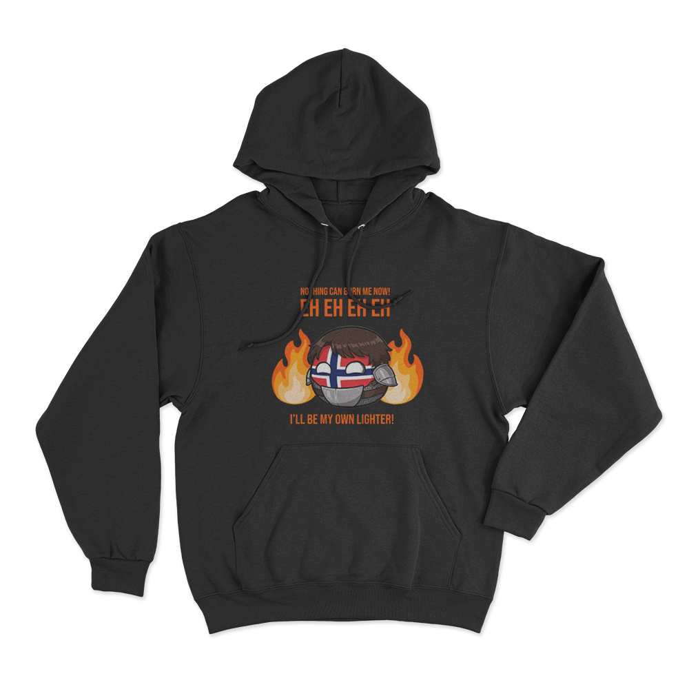 Kyle Alessandro Norway Ball Meme Unisex Hoodie Black Kyle Alessandro Norway Ball Meme Unisex Hoodie Black
