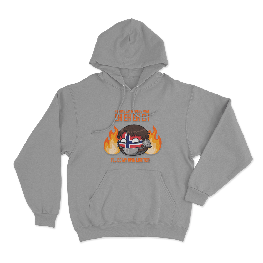 Kyle Alessandro Norway Ball Meme Unisex Hoodie Grey Kyle Alessandro Norway Ball Meme Unisex Hoodie Grey