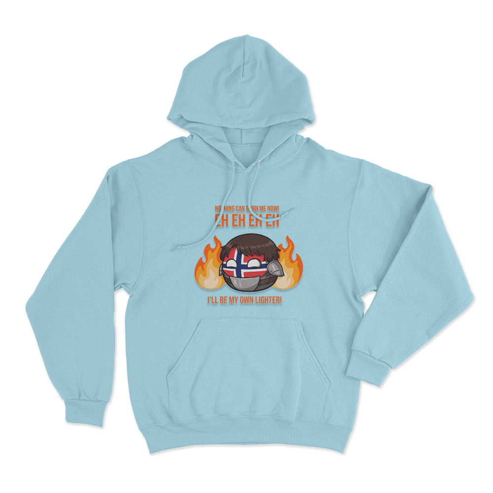 Kyle Alessandro Norway Ball Meme Unisex Hoodie Sky Blue Kyle Alessandro Norway Ball Meme Unisex Hoodie Sky Blue
