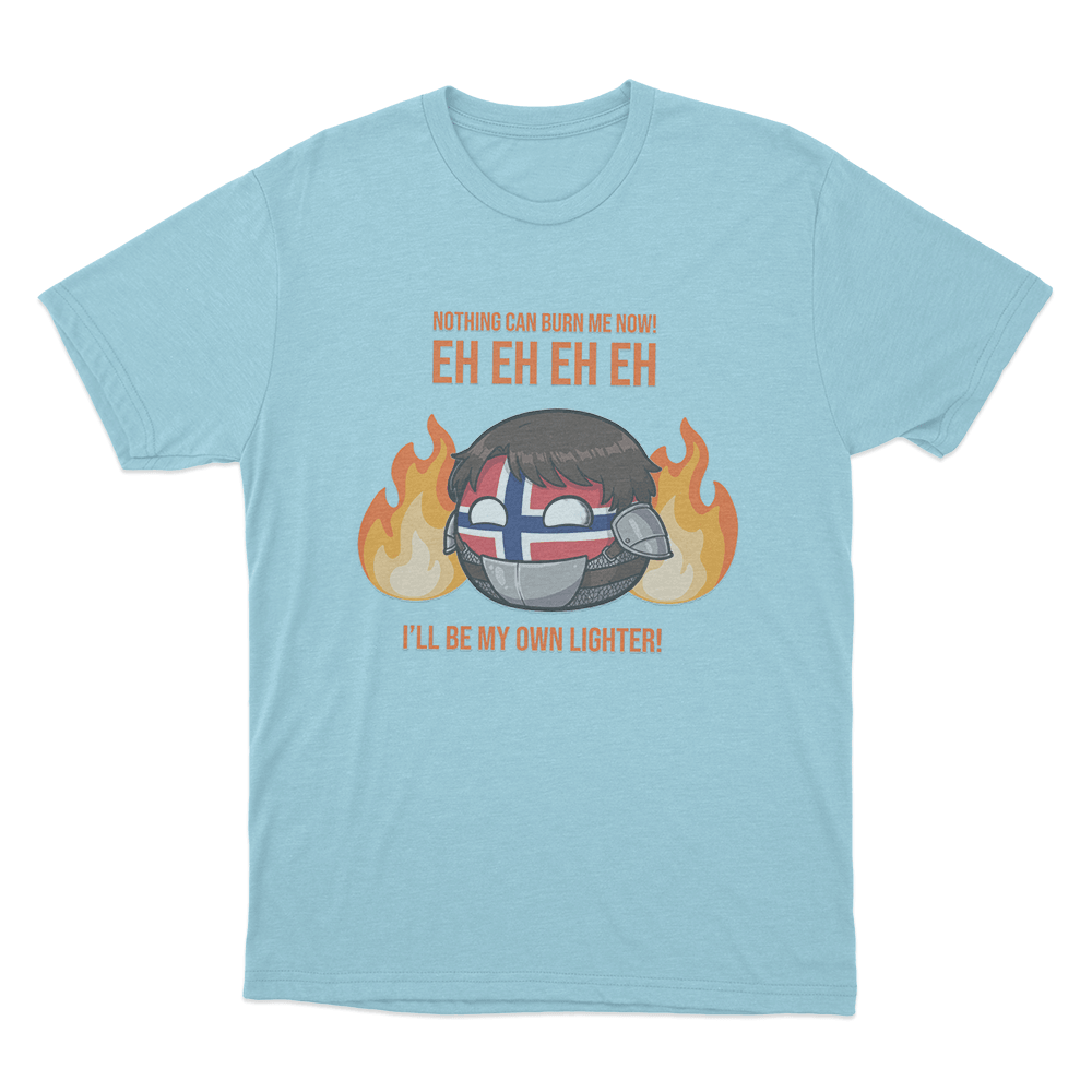 Kyle Alessandro Norway Ball Meme Unisex T Shirt Sky Blue Kyle Alessandro Norway Ball Meme Unisex T Shirt Sky Blue