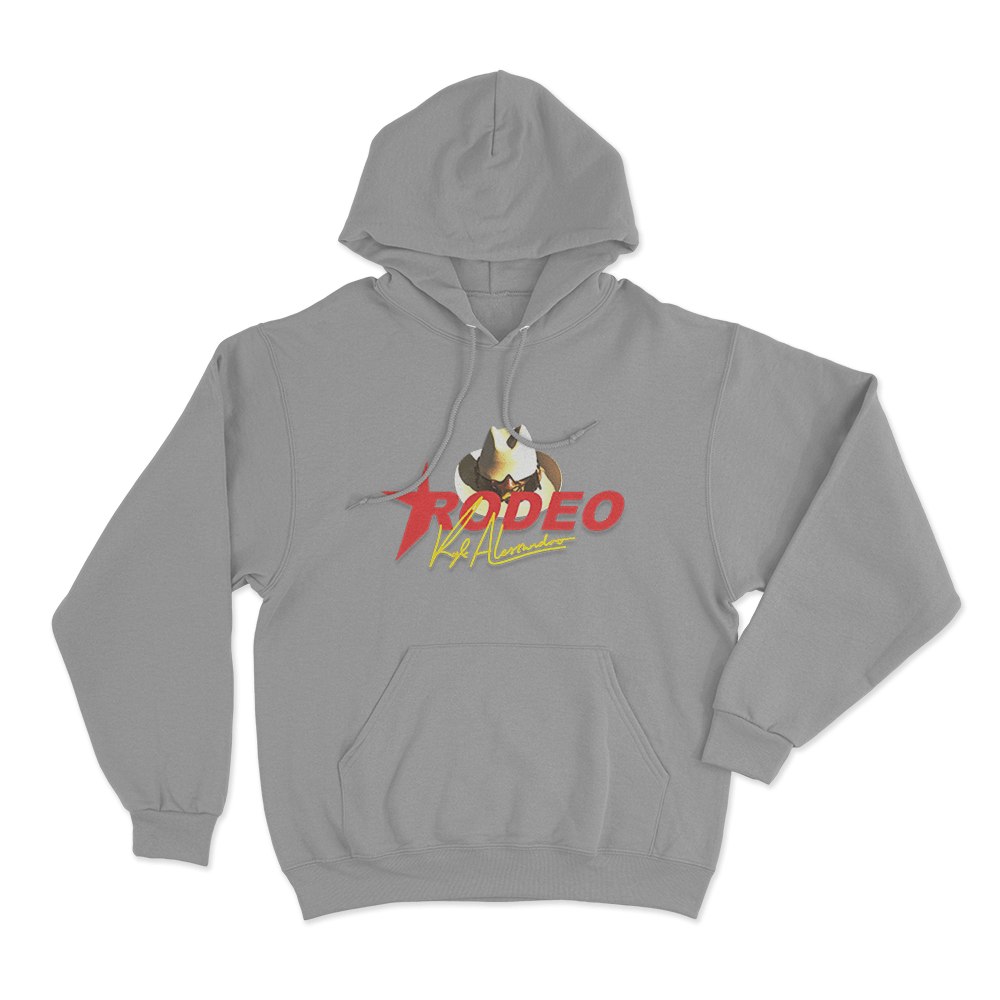 Kyle Alessandro Rodeo Unisex Hoodie Grey Kyle Alessandro Rodeo Unisex Hoodie Grey